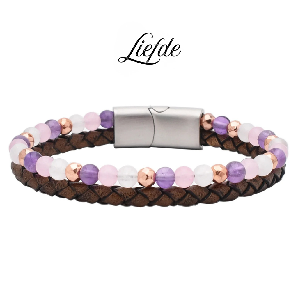 Liefde - Good Vibes Edelstenen & Leder