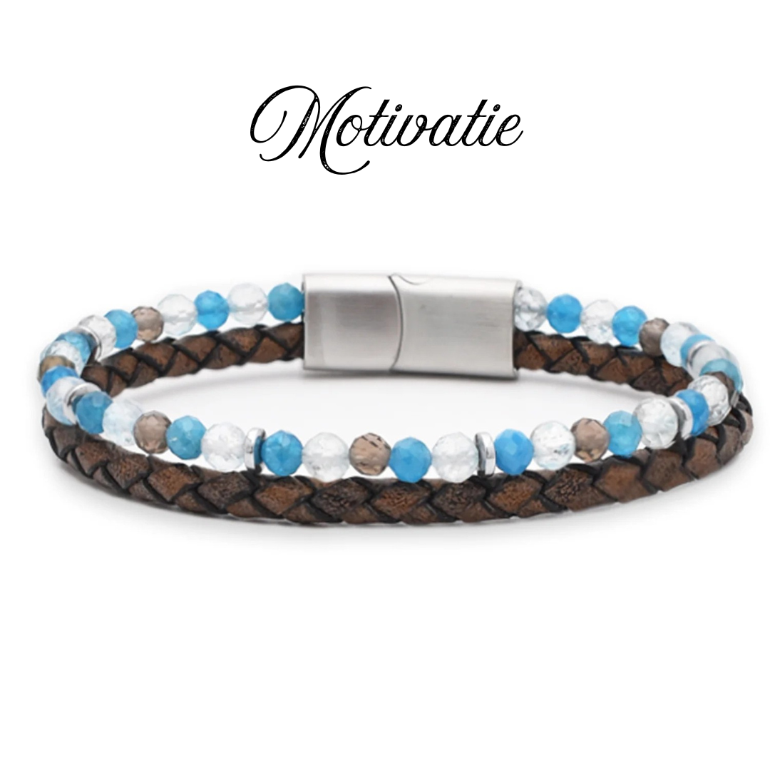 Motivatie - Good Vibes Edelstenen & Leder